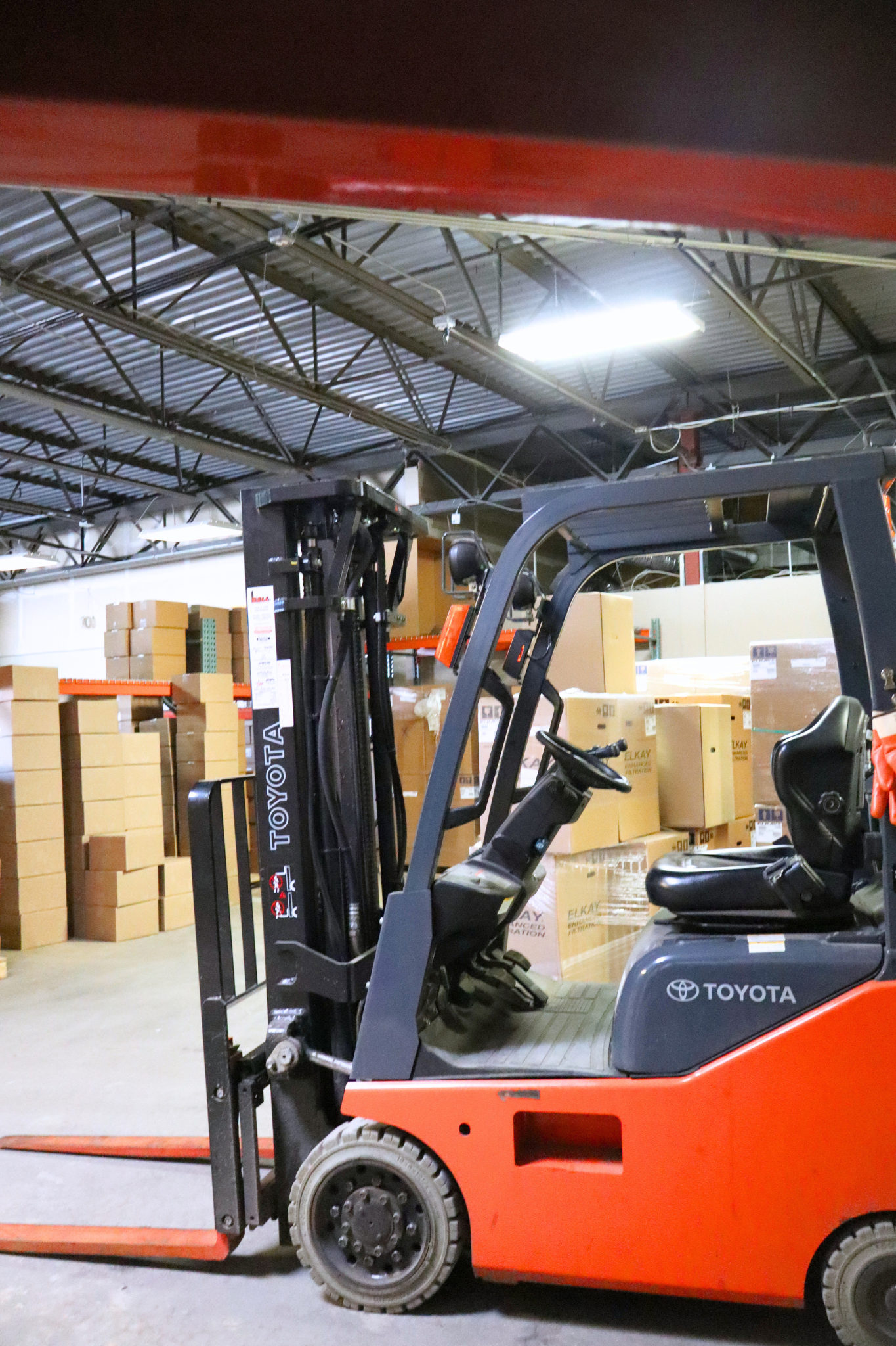 Category Five warehouse overview