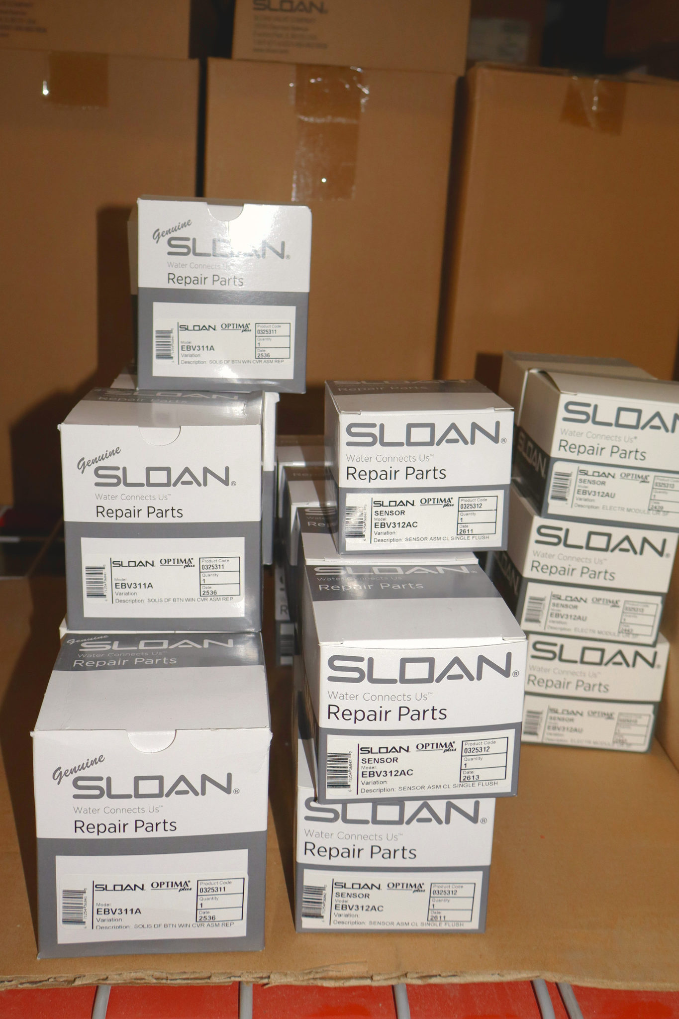Sloan products in stock