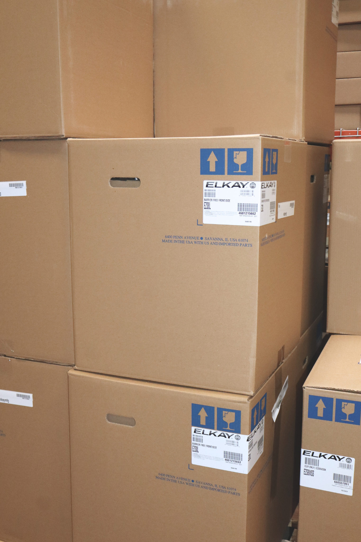 Elkay coolers in stock