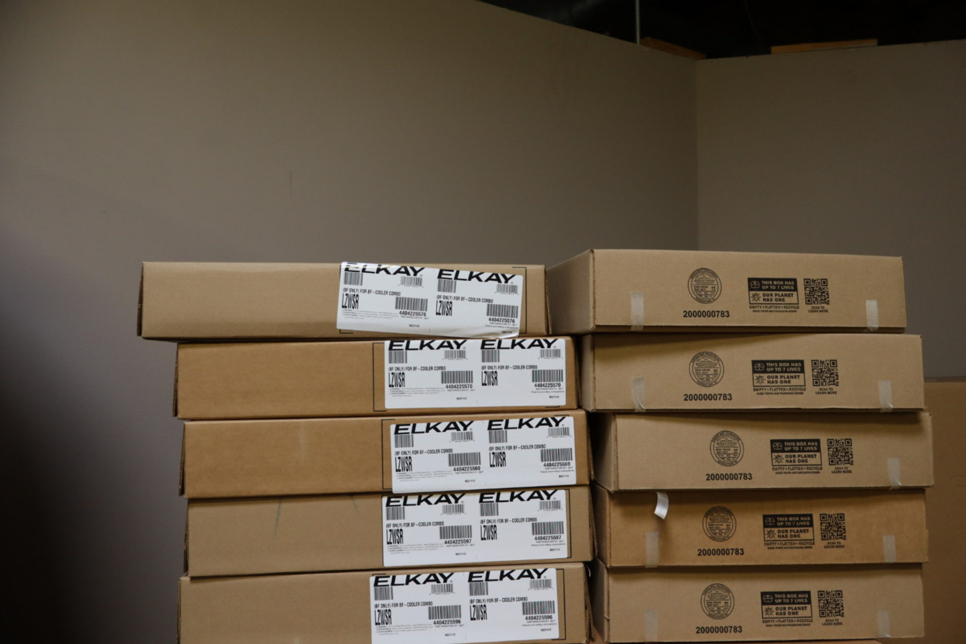 Elkay bottle fillers in stock